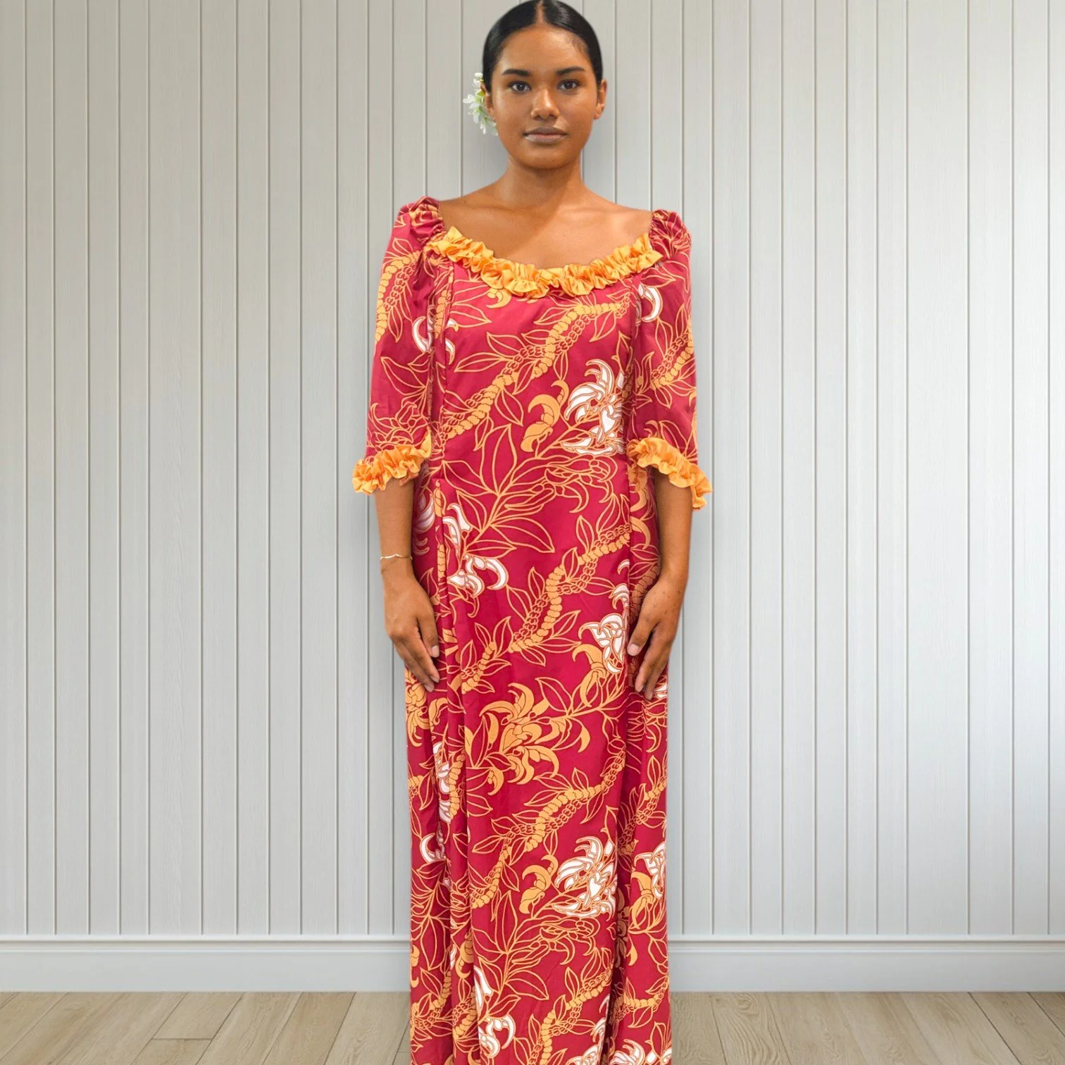 カスタムメード Hawaii ドレス　Honolulu 　M/L ? カスタムメード Hawaii ドレス Honolulu M/L ? オーダーメイド